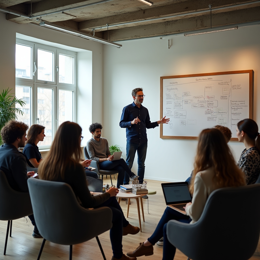 Karrierfejlesztő workshop résztvevői Budapesten